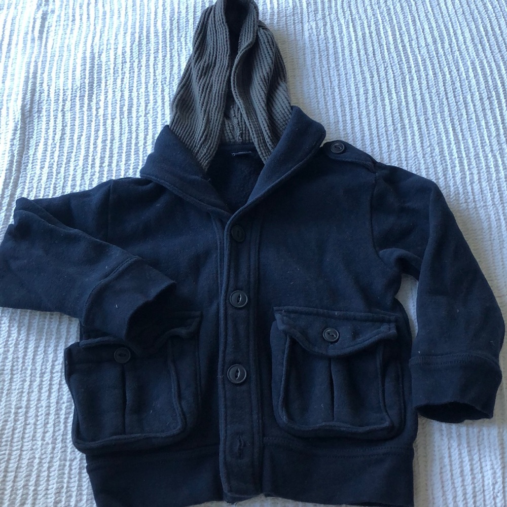 BabyGap fall coat with attached hood | size 2